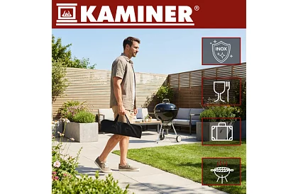 Grillező szerszámok rozsdamentes acélból - 5 darabos készlet