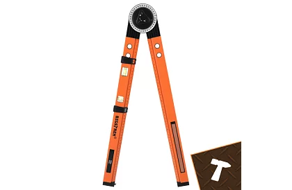 Állítható asztalos szögmérő vízmértékkel