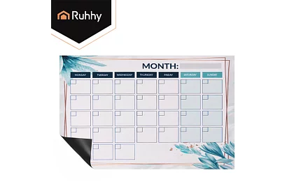 Mágneses hűtőtervező 30 × 40 cm