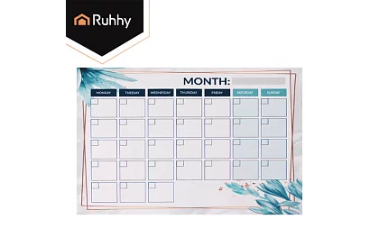 Mágneses hűtőtervező 30 × 40 cm