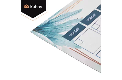 Mágneses hűtőtervező 30 × 40 cm