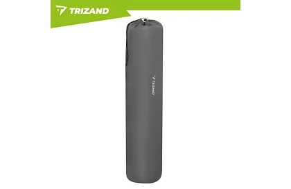 Összecsukható horgászszék karfával - szürke-fekete