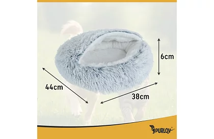 Bolyhos fekhely tetővel 44 × 38 cm