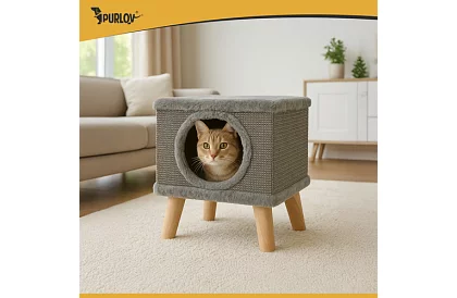 Kisállat kaparó és fekhely 38 × 32 × 32 cm