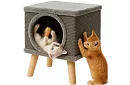 Kisállat kaparó és fekhely 38 × 32 × 32 cm