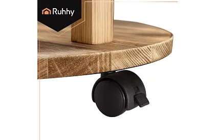 Elegáns fa virágtartó 86 × 33 cm