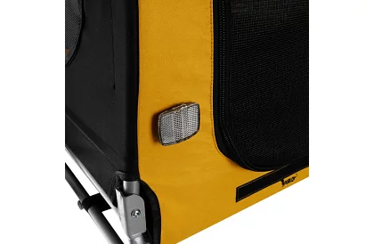 Kerékpárhoz csatlakoztatható állatszállító kocsi – 40 kg-ig