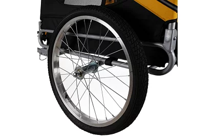 Kerékpárhoz csatlakoztatható állatszállító kocsi – 40 kg-ig