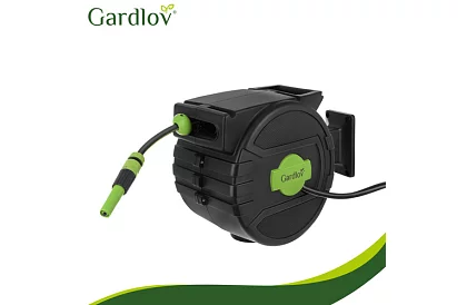 Fali falra a tömlő – automatikus dobó 20 m tömlővel