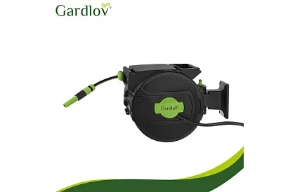 Fali falra a tömlő – automatikus dobó 20 m tömlővel