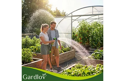 Fali falra a tömlő – automatikus dobó 20 m tömlővel