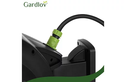 Fali falra a tömlő – automatikus dobó 30 m tömlővel