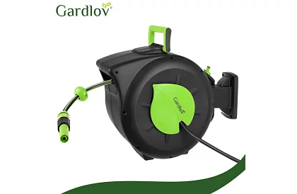 Fali falra a tömlő – automatikus dobó 30 m tömlővel