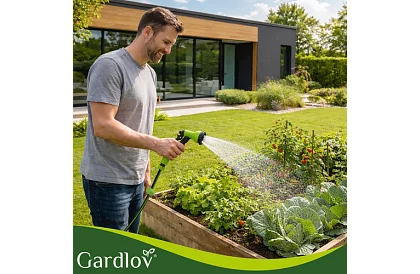 Fali falra a tömlő – automatikus dobó 30 m tömlővel