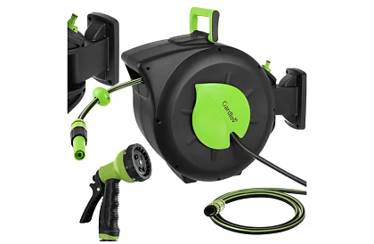 Fali falra a tömlő – automatikus dobó 30 m tömlővel