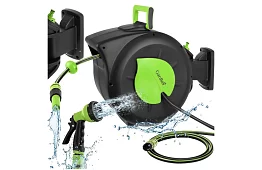 Fali falra a tömlő – automatikus dobó 30 m tömlővel