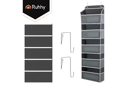 Függőleges ajtóorganizátor – 142 × 40 × 17 cm