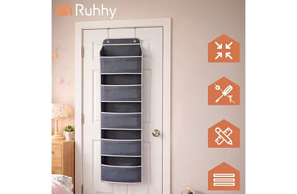 Függőleges ajtóorganizátor – 142 × 40 × 17 cm