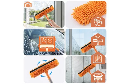 Teleszkópos ablakmosó 3 az 1-ben