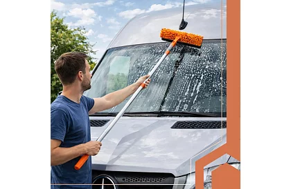 Teleszkópos ablakmosó 3 az 1-ben