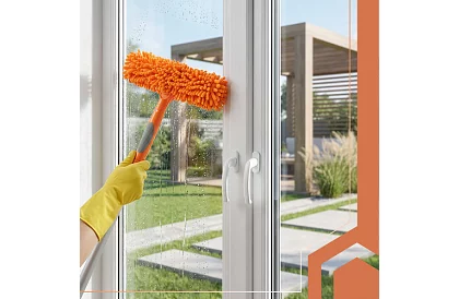 Teleszkópos ablakmosó 3 az 1-ben