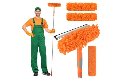 Teleszkópos ablakmosó 3 az 1-ben