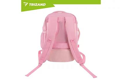 Utazási hátizsák 2 az 1-ben – kézipoggyász repülőgépre 40 × 20 × 25 cm – rózsaszín