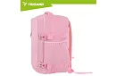 Utazási hátizsák 2 az 1-ben – kézipoggyász repülőgépre 40 × 20 × 25 cm – rózsaszín