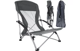 Összecsukható kemping szék – szürke