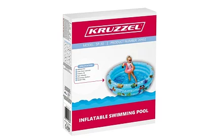 Felfújható medence puha aljjal gyerekeknek