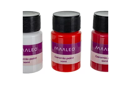 Színekészlet üvegre és kerámiára 12 × 20 ml – vitrázsfesték sütőbe