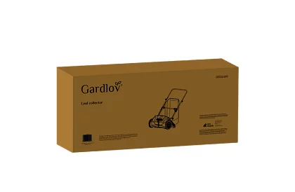 Kézi levelek és fű 100 l – állítható, forgatható mechanizmus