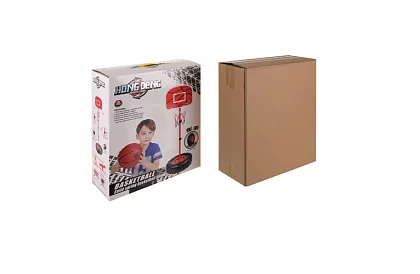 Gyerekeknek állítható kosárlabdapalánk gyűrűvel + labda