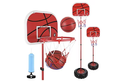 Gyerekeknek állítható kosárlabdapalánk gyűrűvel + labda