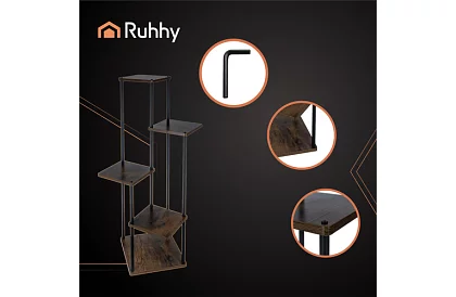 Virágállvány 107 cm – 5 szint