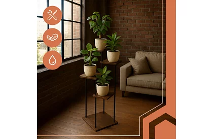 Virágállvány 107 cm – 5 szint