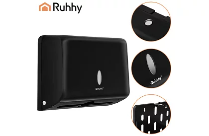 Papírtörlő ZZ kézi adagoló – fekete