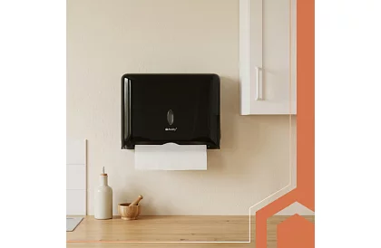 Papírtörlő ZZ kézi adagoló – fekete