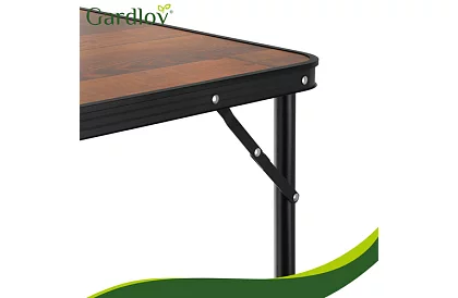 Összecsukható kempingasztal 120 × 60 cm + 4 szék