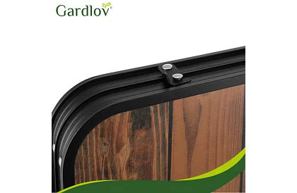 Összecsukható kempingasztal 120 × 60 cm + 4 szék