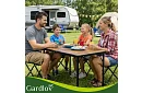 Összecsukható kempingasztal 120 × 60 cm + 4 szék