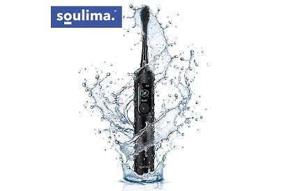 Szonikus elektromos fogkefe X800 - fekete – 90 000 ford./perc + 6 fejet