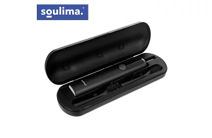 Szonikus elektromos fogkefe X800 - fekete – 90 000 ford./perc + 6 fejet