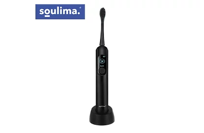 Szonikus elektromos fogkefe X800 - fekete – 90 000 ford./perc + 6 fejet