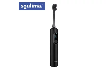 Szonikus elektromos fogkefe X800 - fekete – 90 000 ford./perc + 6 fejet