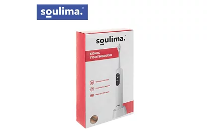 Sonikus elektromos fogkefe X800 – fehér – 90 000 ford./perc + 6 fejet