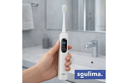 Sonikus elektromos fogkefe X800 – fehér – 90 000 ford./perc + 6 fejet