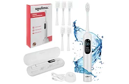 Sonikus elektromos fogkefe X800 – fehér – 90 000 ford./perc + 6 fejet