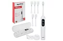 Sonikus elektromos fogkefe X800 – fehér – 90 000 ford./perc + 6 fejet