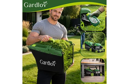 Benzin fűnyíró DriveX 149 cm³ - 2,3 kW, 406 mm, 50l kosár